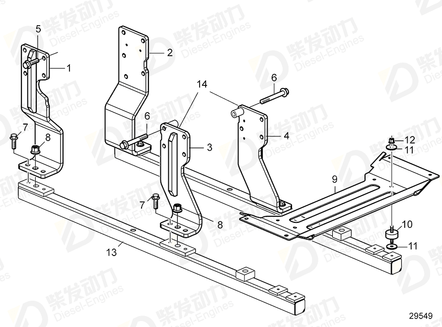 volvo penta Flange screw 984834 Drawing volvo penta Flange screw 984834 Drawing
